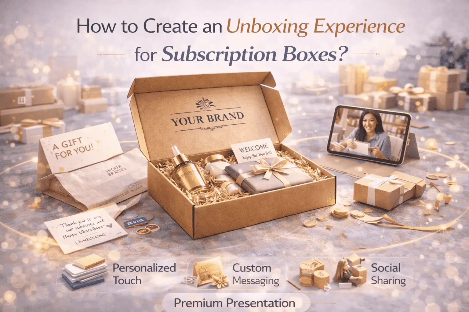 How to Create an Unboxing Experience for Subscription Boxes?
